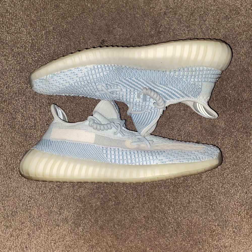 Cloud White Non Reflective Yeezy 350